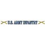 U.S. Army Decal with Cross Rifles